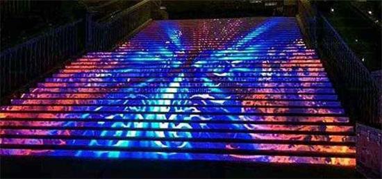 LED地砖阶梯屏